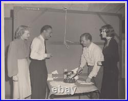 Hollywood Beauty INGRID BERGMAN 1940s BACKSTAGE DBW STUNNING PORTRAIT Photo 703