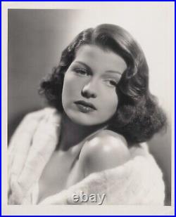 Hollywood Beauty RITA HAYWORTH 1930s STYLISH POSE STUNNING PORTRAIT Photo 703