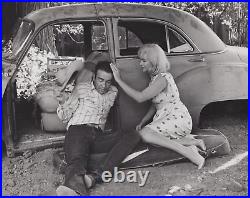 Hollywood Marilyn Monroe + Montgomery Clift Behind Scenes 1961 Orig Photo J 10