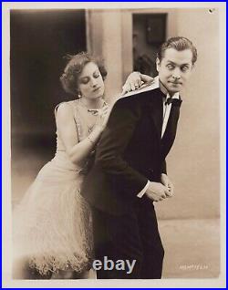 Hollywood ROBERT MONTGOMERY + JOAN CRAWFORD SIGNING PORTRAIT 1929 ORIG Photo J 1