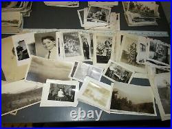 Huge Lot 1100+ Old Vintage Photos Snapshots Black & White Photographs