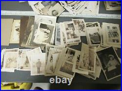 Huge Lot 1100+ Old Vintage Photos Snapshots Black & White Photographs