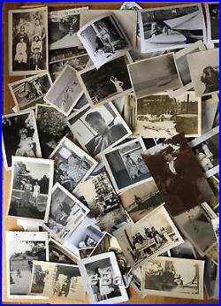 Huge Lot 15+ lbs Approx 4000+ Vintage Black & White Snapshot Photos 1900s-1970s