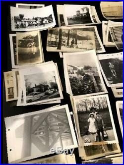 Huge Lot of 1000+ Vintage B&W SNAPSHOT PHOTOGRAPHS / PHOTO's, circa 1900-1965