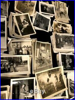 Huge Lot of 1000+ Vintage B&W SNAPSHOT PHOTOGRAPHS / PHOTO's, circa 1900-1965
