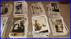 Huge Lot of 1400 Vintage B&W & Sepia Snapshot Photos 1900s-1960s