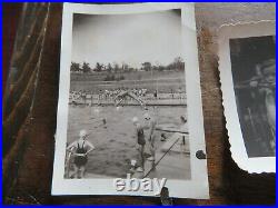 Huge Lot of Antique Black and white Photo's pre 1945 USA Vintage