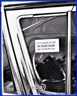 Iconic large vintage photo KU KLUX KLAN civil rights riots Bogalusa LA USA 1968