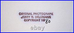 JERRY UELSMANN Signed 1980 Original Vintage Photograph