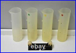 JOBO CPE 2 color print photo darkroom equipment PROCESSOR 4 bottles & 4 beakers