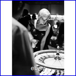 Jayne Mansfield Plays Roulette in Las Vegas by Frank Worth with COA 1956