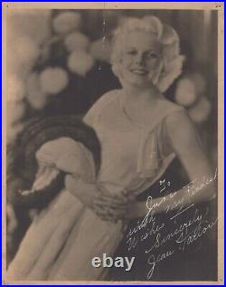 Jean Harlow (1930s)? Original Signed Autograph Vintage Photo K 293