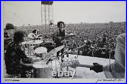 Jim Marshall Photograph Woodstock Santana-1969
