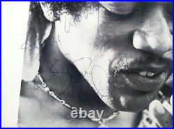 Jimi Hendrix Autographed Signed 8x10 B&W Promotional Photo Rare Guaranteed