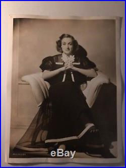 Joan Crawford Early Vintage Original Oversized 11/14 Photo 1930s Mildred Pierce
