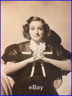 Joan Crawford Early Vintage Original Oversized 11/14 Photo 1930s Mildred Pierce