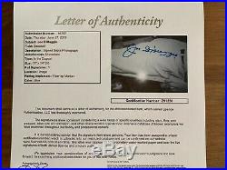 Joe Dimaggio Autographed Signed 11x14 Vintage B&W Photo JSA Cert Free Ship