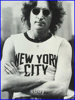 John Lennon 21x29 Print Rockers Photography by Bob Gruen Exhibition Poster O/P