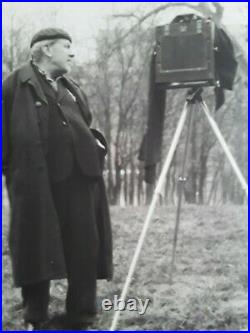 Josef Sudek 1959 Rare Photographer Portrait Vintage Gelatin Silver Print