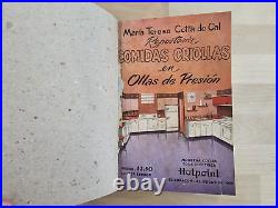 Key! The Best Cuban Recipes Book Comidas Criollas Culinary Art Cuba 1956 Y 419