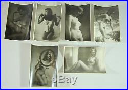 LOT Vintage Nude Models Woman Pin Up Fine Art Picture Photograph Original Prints