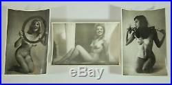 LOT Vintage Nude Models Woman Pin Up Fine Art Picture Photograph Original Prints