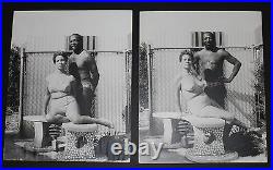 LOUIS JORDAN Self Portrait With Wife Nude 1969 Blaxploitation Photo Black Art
