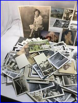 Large Lot of 100's Vintage Black and White Photos. 1920s to 1960s