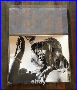 Leni Riefenstahl Vintage Original Print of African Nuba Tribe 1968