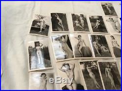 Lot 29 Vintage Vtg Nude Photos Woman Women Amateur B&w Germany Risqué