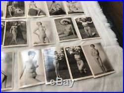 Lot 29 Vintage Vtg Nude Photos Woman Women Amateur B&w Germany Risqué