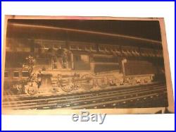 Lot Of 186 Vintage Steam Locomotive B&w Negatives From 1930's Us Railroads