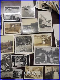 Lot Of 2000 Vintage photos Of CAR & AUTO Family Automobiles OLD SNAPSHOTS