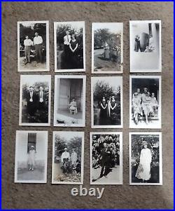 Lot Of 340 Vintage Antique B&W Photos Cabinet Card Photos & Snapshots