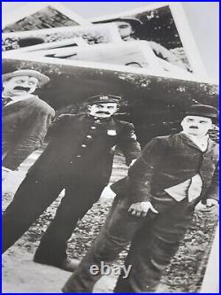Lot Of 6 Rare Antique Press Release Charlie Chaplin 8x10 Photos, Originals