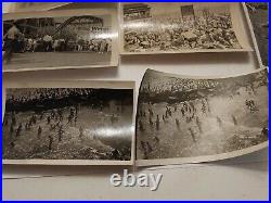 Lot Of 7 Vintage Black And White Coney Island Pictures 1930's
