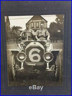 Lot of 3 1908 Peerless Race Car Original Photos