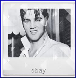 Lot of 7 Elvis Presley Rock & Roll Mug Shot Concert Polaroid Prints Vintage Gift