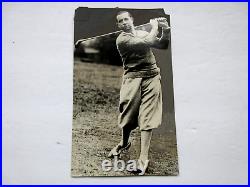 Lot of Photographs British Open winner Walter Hagen 1920s 1930s Type 1 photo