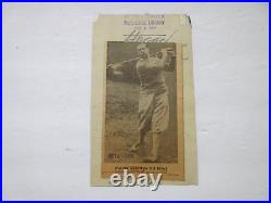 Lot of Photographs British Open winner Walter Hagen 1920s 1930s Type 1 photo