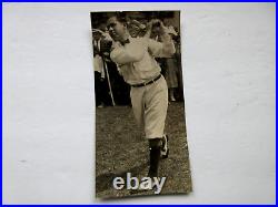 Lot of Photographs British Open winner Walter Hagen 1920s 1930s Type 1 photo