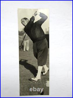 Lot of Photographs British Open winner Walter Hagen 1920s 1930s Type 1 photo