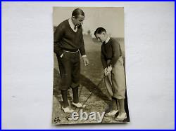 Lot of Photographs British Open winner Walter Hagen 1920s 1930s Type 1 photo