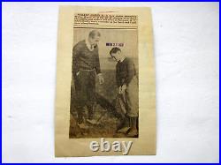 Lot of Photographs British Open winner Walter Hagen 1920s 1930s Type 1 photo