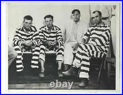Louisiana State Penitentiary 1933 Original Photo Killed Famous Criminals Jail