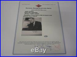 Lyndon Johnson POTUS President signed B&W vintage photo 8x10 COA LOA AUTOGRAPHED