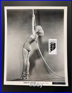 MARILYN MONROE 1953 Original Photo for 20th Century Fox, MSN (STAMP) RARE+++