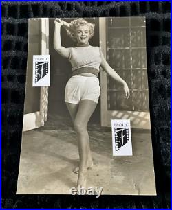 MARILYN MONROE Original & Vintage Photo 1953 Bel Air Hotel Andre De Dienes GRAIL