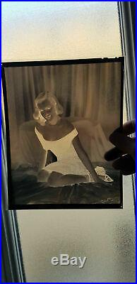 MARILYN MONROE Vintage Original 1949s Glamour Cheesecake Negative Photo 8 x 10