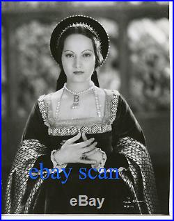 MERLE OBERON Vintage Original Photo'33 PRIVATE LIFE OF HENRY VIII Anne Boleyn